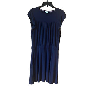 Boden Black Pleated Smocked Sundress - Size 12